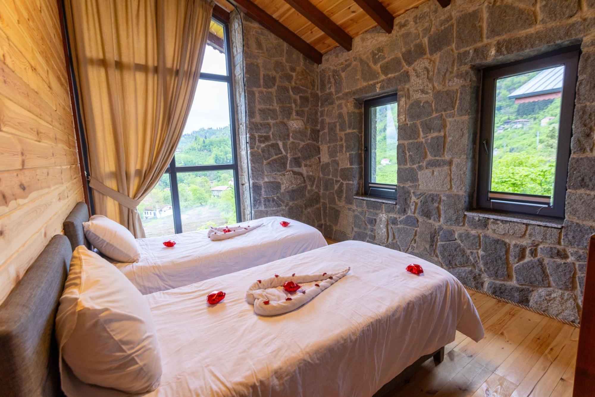 Gafulluk Tatil Koeyue Aparthotel Araklı Exteriör bild